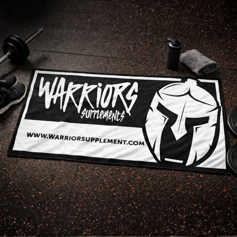 Toalla Deportiva Warriors Supplements