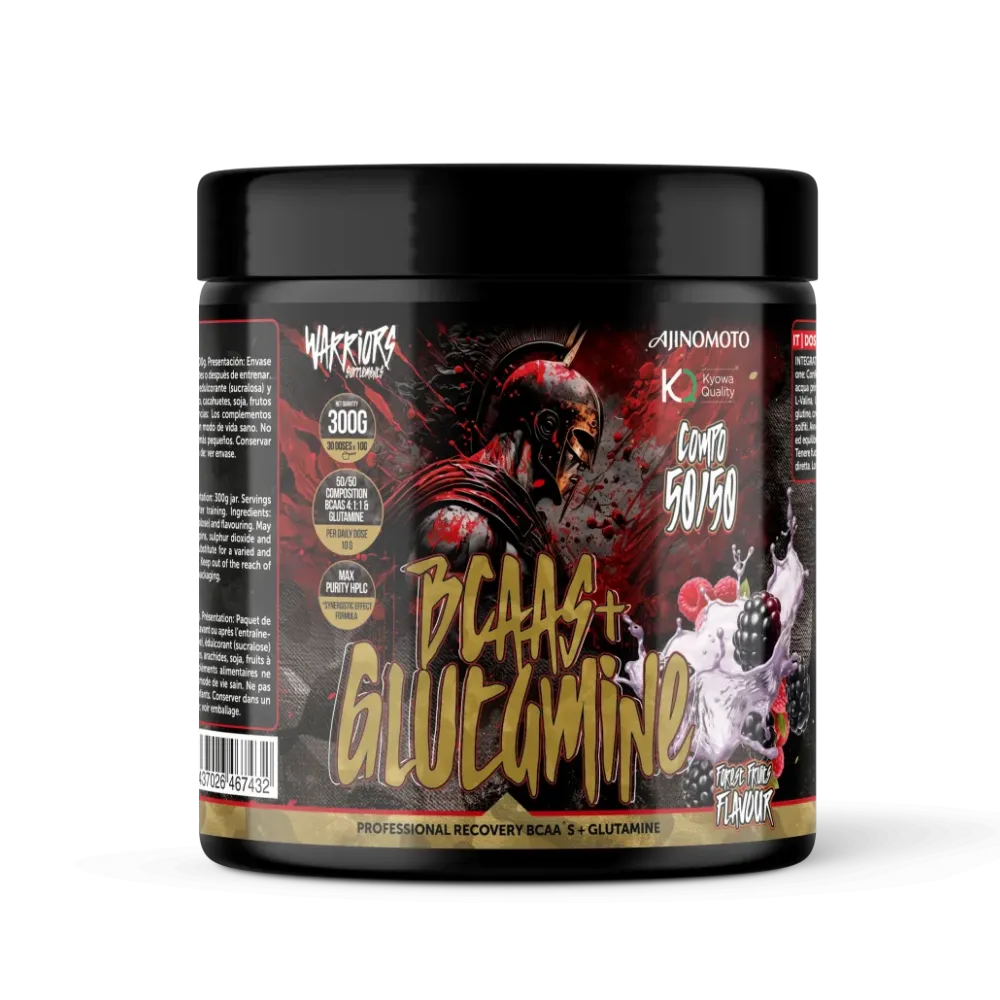 BCAA + Glutamina 50/50 Warriors Supplements
